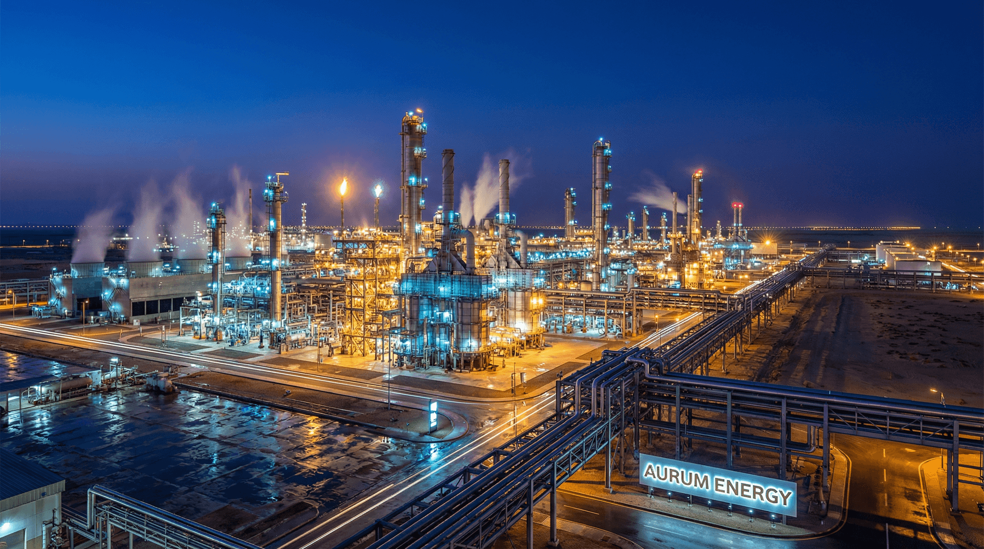 Gulf industrial facility — Orient Bridge Trading UAE